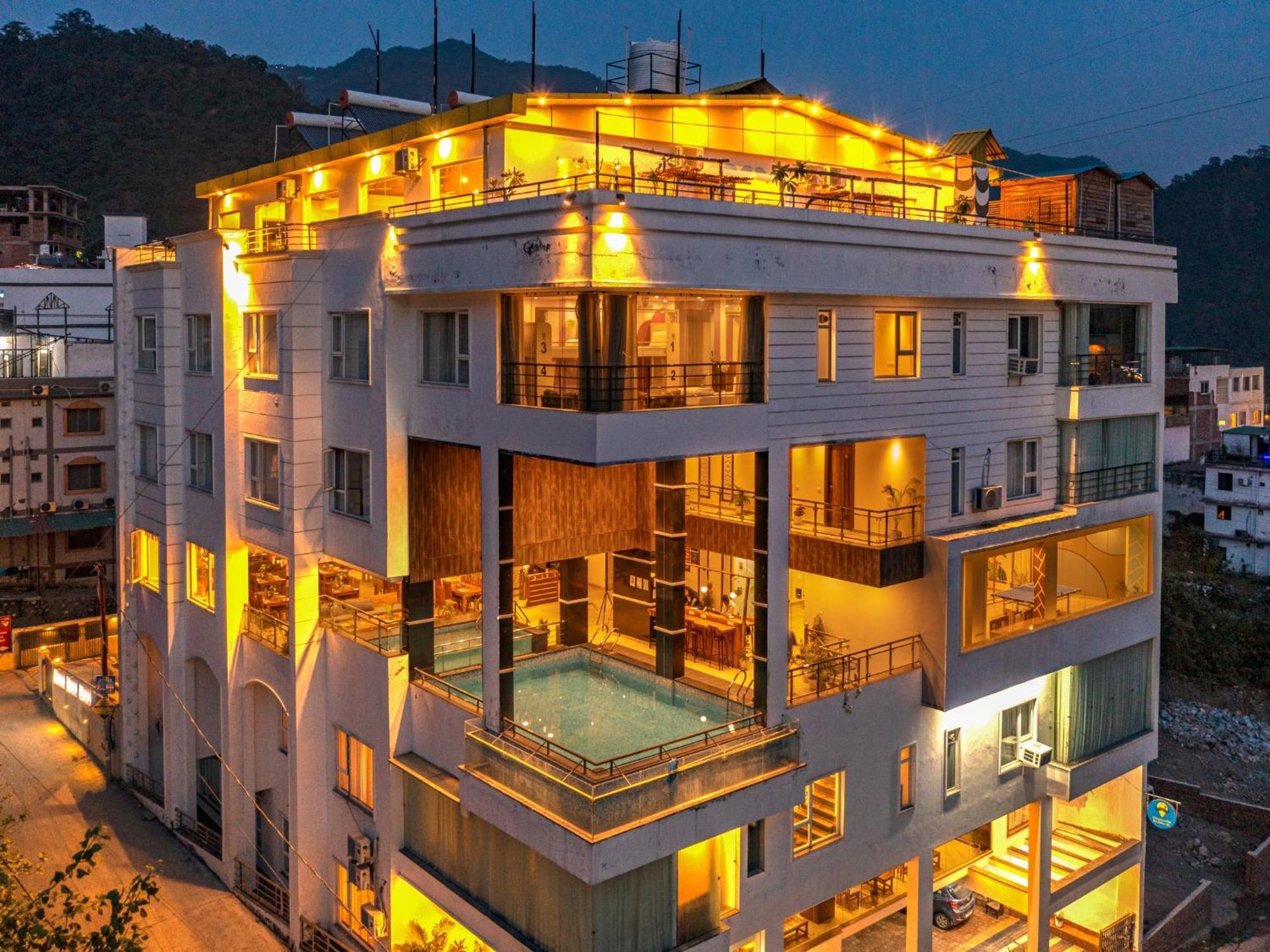 Hostel Moustache Rishikesh Luxuria Exteriér fotografie